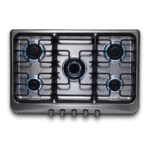 ENCIMERA A GAS INDURAMA ENG001 80CM QZ CR (5 QUEMADORES/ENCENDIDO ELECTRICO)