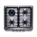 ENCIMERA A GAS INDURAMA ENG000 60CM QZ CR (4 QUEMADORES/ENCENDIDO ELECTRICO)